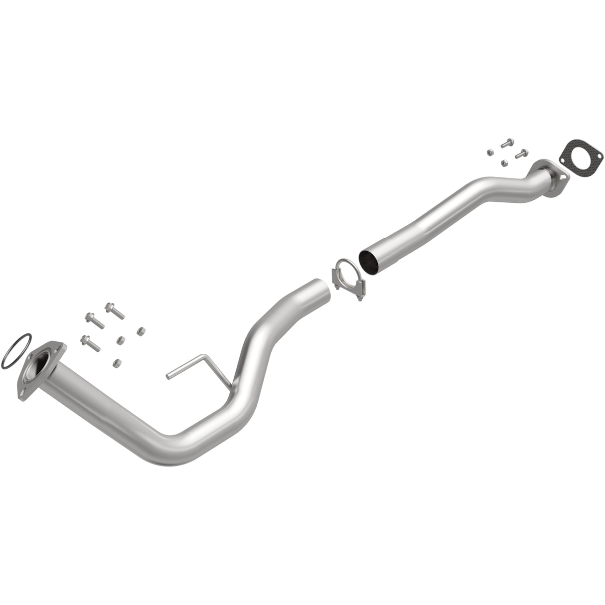 1999-2004 Chevy Silverado 2500 Direct-Fit Front Pipe Kit 107-0260 stainless steel