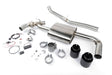 Valved Axle-Back Exhaust for 2017-2024 MINI C'man S ALL4 D660-0084-BLK BMW performance black stainless steel