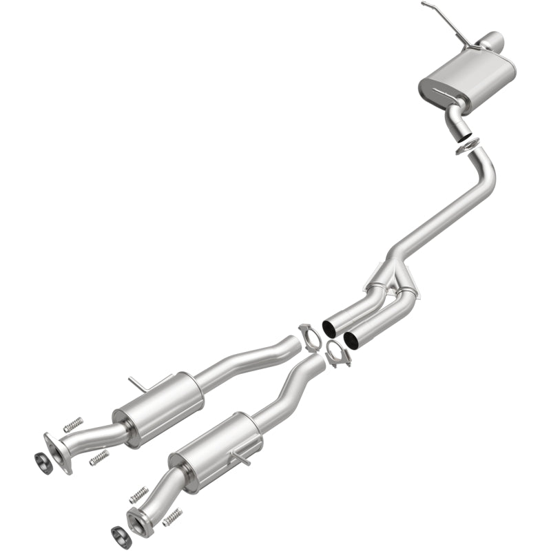 Fits 2014-2022 Jeep Direct-Fit Replacement Exhaust System 106-0750 aluminized steel
