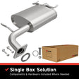2007-2011 Toyota Camry Direct-Fit Muffler Kit 108-0073 aluminized steel