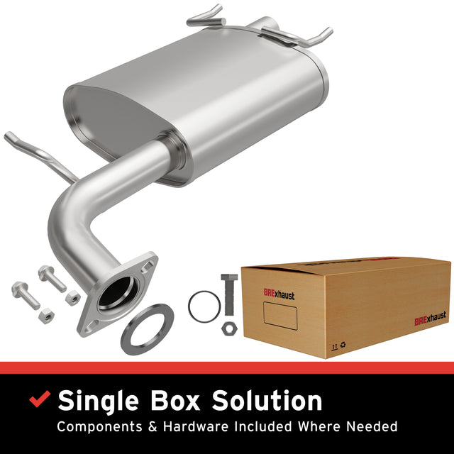 2007-2011 Toyota Camry Direct-Fit Muffler Kit 108-0073 aluminized steel