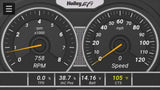 Holley EFI 5 Digital Dash High-Resolution Display - Gps Speedometer-553-200