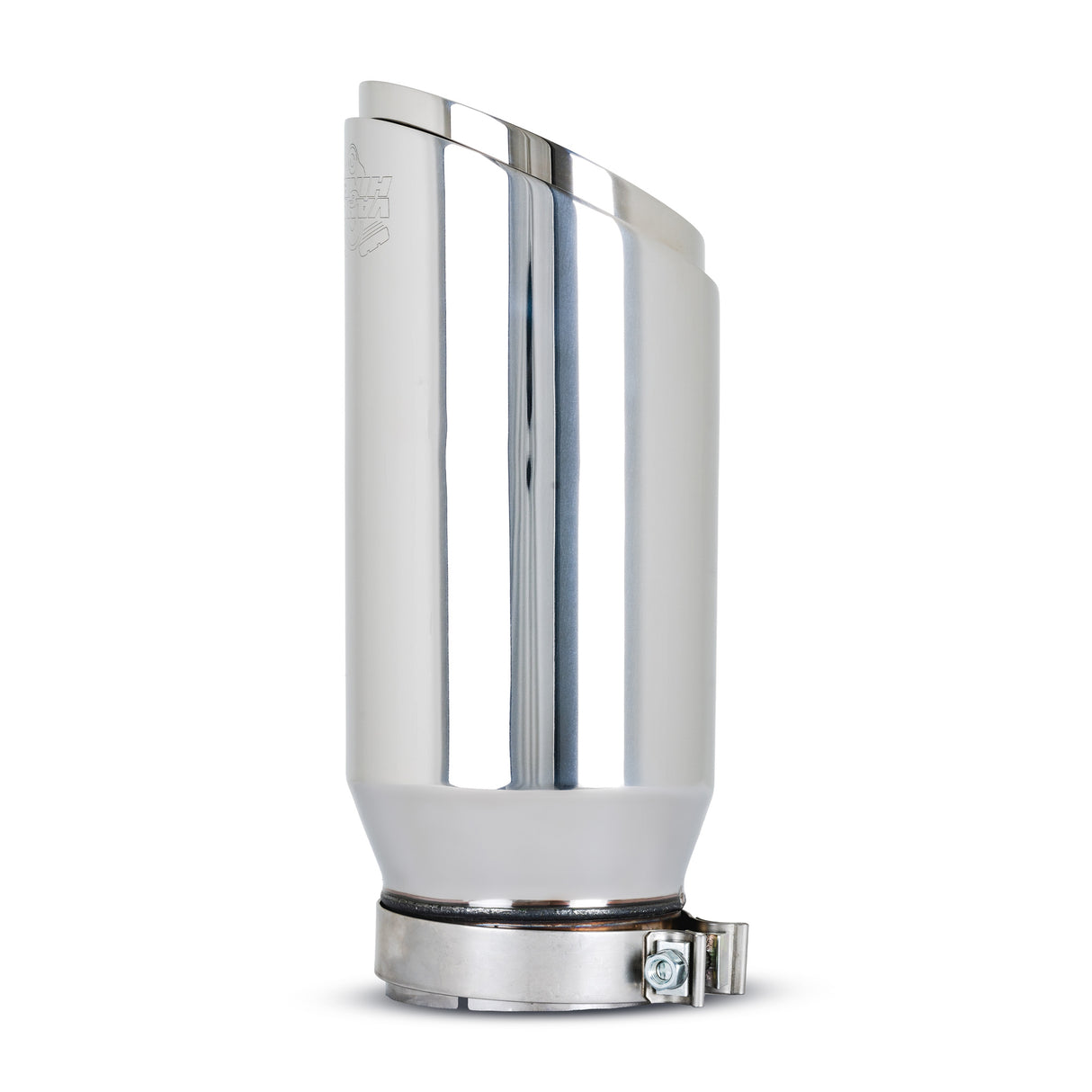 5 x 6.5 x 16 Polished Twin Slash Universal Exhaust Tip 26914