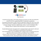 Aem 400 Lph Fuel Pump Kit - Double Barb-50-1230