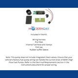 Aem 400 Lph Fuel Pump Kit - Double Barb-50-1230