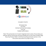 AEM fuel pump kit single barb 400