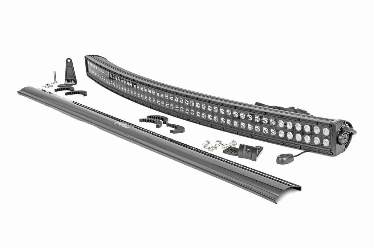 50 Inch Black Series LED Light Bar; Curved; Dual Row 72950BL