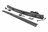 50 Inch Black Series LED Light Bar; Curved; Dual Row; Cool White DRL 72950BD