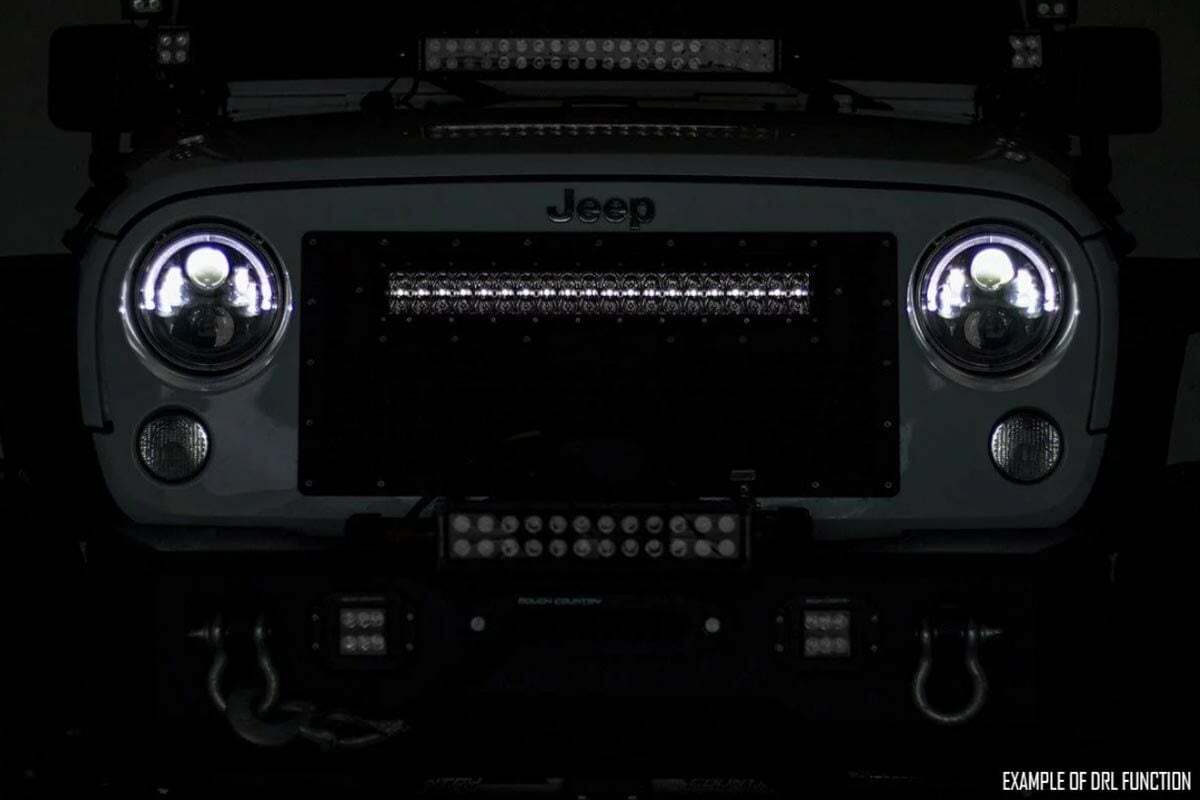 50 Inch Black Series LED Light Bar; Curved; Dual Row; Cool White DRL 72950BD