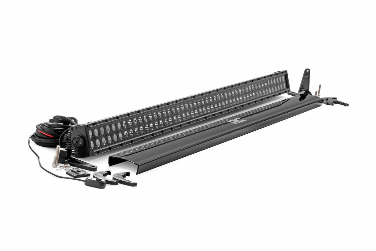 50 Inch Black Series LED Light Bar; Dual Row 70950BL