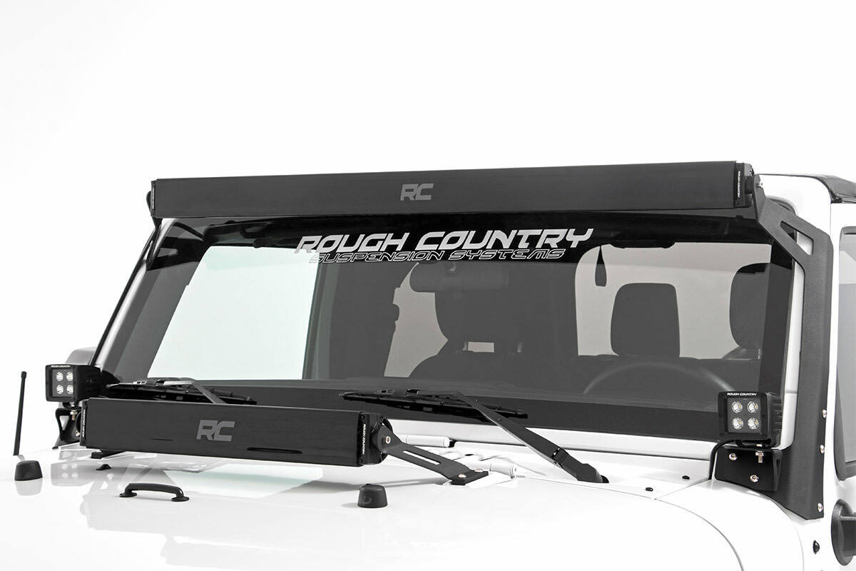 50 Inch Black Series LED Light Bar; Dual Row 70950BL