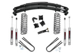 Fits Ford F-100 4WD (1970-1976) 4 Inch Lift Kit; Rear Springs; 500-70-76.20