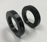 Racepak mounting bracket street off road black anodized aluminum 1.750 inch 500-MB-SP1750
