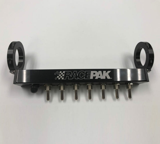 Racepak mounting bracket street off road black anodized aluminum 1.750 inch 500-MB-SP1750
