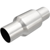 MagnaFlow universal catalytic converter 2.25 inch inlet/outlet stainless steel Federal EPA compliant OBDII 50005