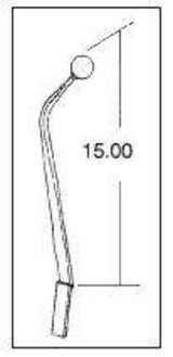 Hurst Indy Universal 3-speed Manual Shifter - Pick-Up (Tall) - 5010016