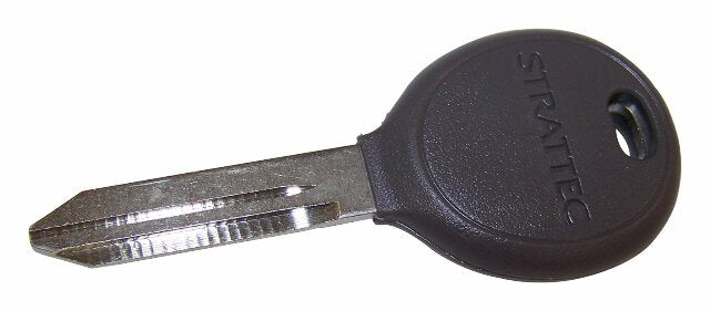 Jeep Plastic Black Key Blank - 5010366AA steel
