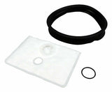 Fits 1997-2004 Jeep Wrangler TJ Wrangler w/ 2.4L fuel pump assembly Strainer; 5012953FSK black