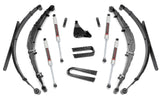Fits Ford F-250/F-350 SD 4WD (99-04) 4" Lift Kit; Rear Springs; M1; 50140