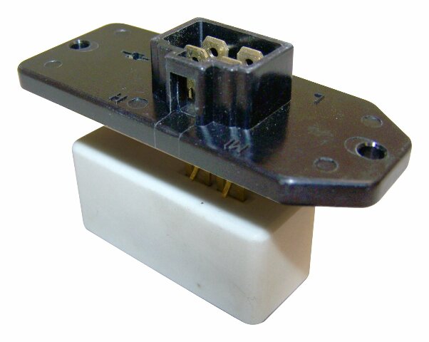 Jeep Metal Black Blower Motor Resistor - 5014212AA