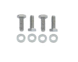 Mr. Gasket chrome valve cover bolts hex head steel 5019