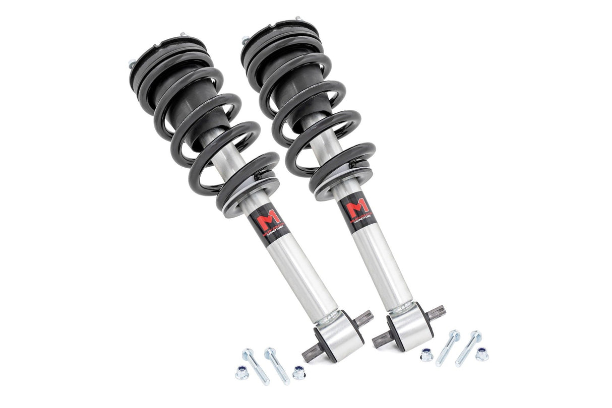 Fits Chevy Silverado 1500 2&4WD (2019-2024) M1 Loaded Strut Pair; 6"; 502067
