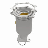 MagnaFlow direct-fit catalytic converter fits 1996-2000 Nissan Pathfinder and 1997-2000 INFINITI QX4, this and 1996-2000 Pathfinder passenger side Front passenger side stainless st