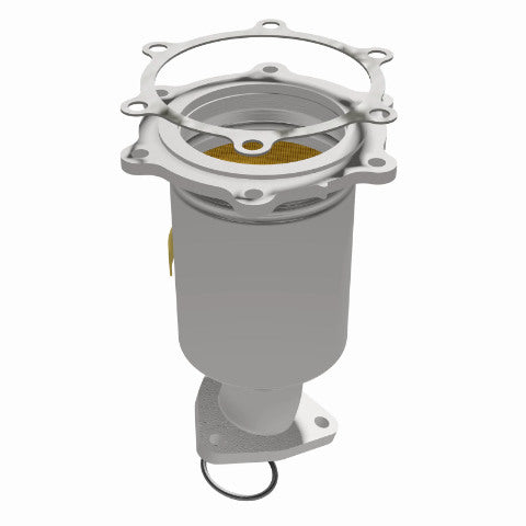 MagnaFlow direct-fit catalytic converter fits 1996-2000 Nissan Pathfinder and 1997-2000 INFINITI QX4, this and 1996-2000 Pathfinder passenger side Front passenger side stainless st