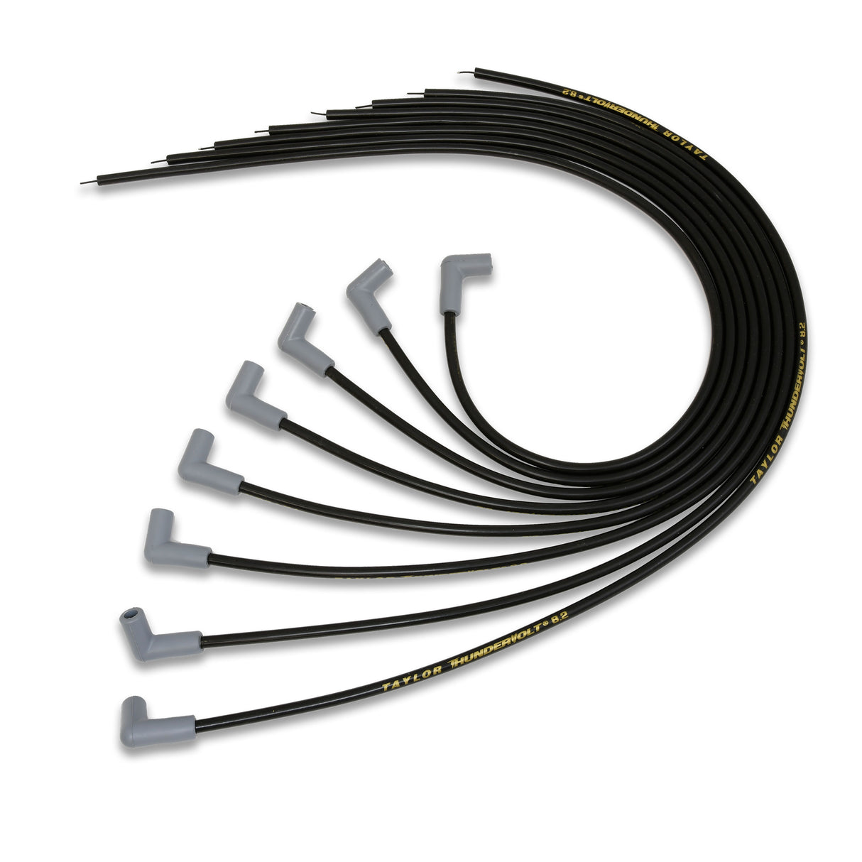Spark Plug Wire Set Universal 8.2mm Silicone Thundervolt 90? 40 ohm/ft 83061