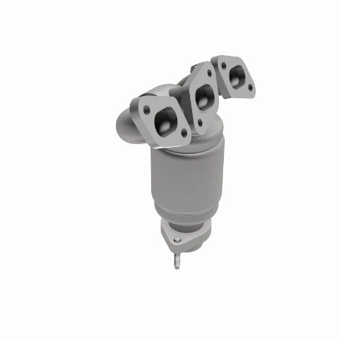 MagnaFlow direct-fit catalytic converter fits 1995-2000 Ford Contour, 1999-2000 Mercury Cougar, and more, this and 1999-2000 Mercury Cougar stainless steel Federal EPA compliant OB