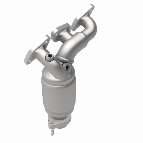 MagnaFlow direct-fit catalytic converter fits 1995-2000 Ford Contour, 1999-2000 Mercury Cougar, and more, this and 1999-2000 Mercury Cougar stainless steel Federal EPA compliant OB