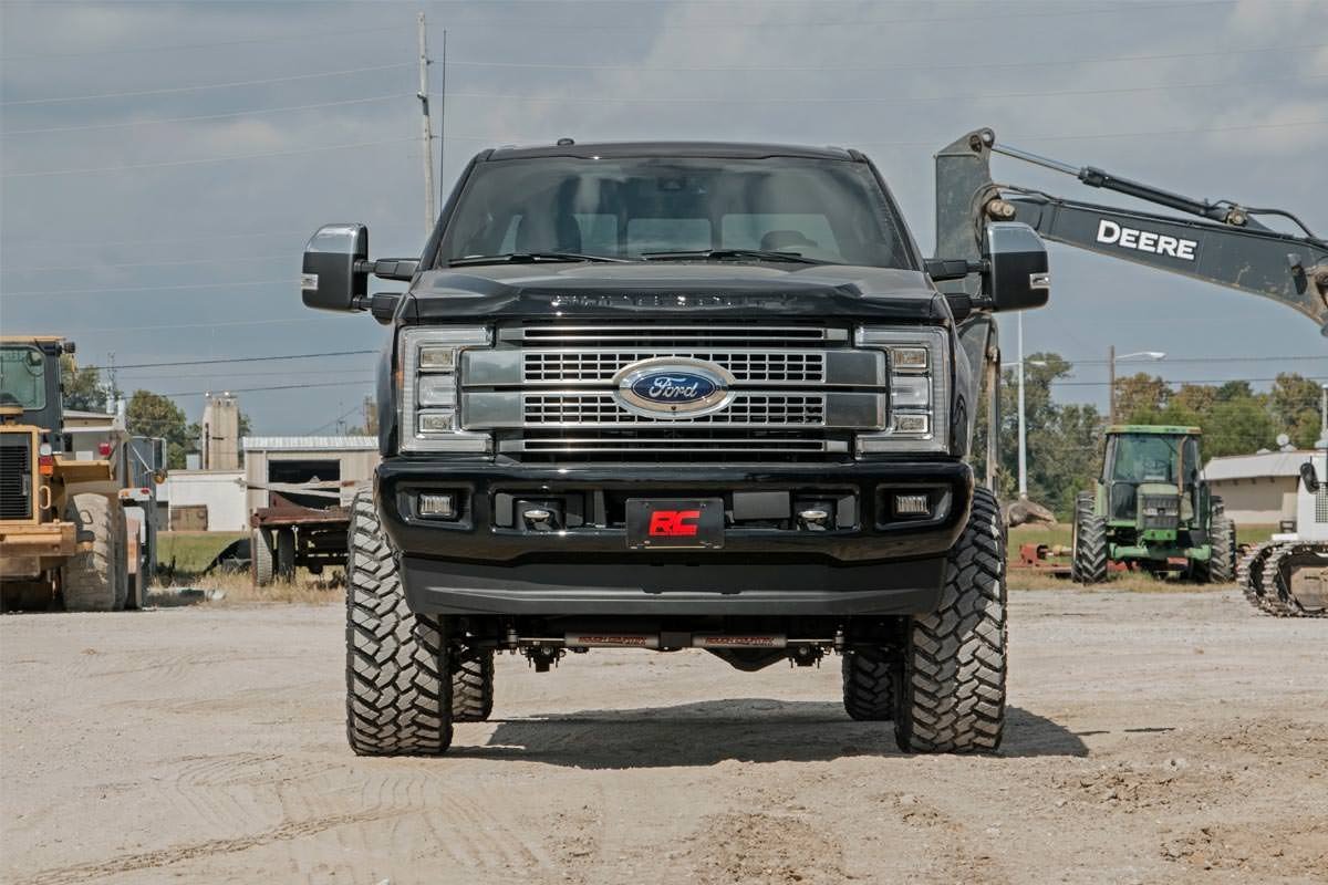 Fits Ford F-250/F-350 SD 4WD (2017-2022) 6" Lift Kit; Diesel; OVLD; 50320