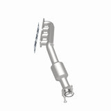 MagnaFlow direct-fit catalytic converter fits 2004-2015 Nissan Titan, 2005-2015 Nissan Armada, and more, this and 07 Titan 5.6L passenger side manif 5.6L passenger side stainless s