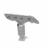 MagnaFlow direct-fit catalytic converter fits 2005-2012 Ford Escape, 2005-2011 Mercury Mariner, and more, this and 2005-2007 Escape 2.3 mani 2.3 inch inlet/outlet stainless steel F