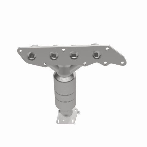 MagnaFlow direct-fit catalytic converter fits 2005-2012 Ford Escape, 2005-2011 Mercury Mariner, and more, this and 2005-2007 Escape 2.3 mani 2.3 inch inlet/outlet stainless steel F