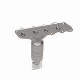 MagnaFlow direct-fit catalytic converter fits 2005-2012 Ford Escape, 2005-2011 Mercury Mariner, and more, this and 2005-2007 Escape 2.3 mani 2.3 inch inlet/outlet stainless steel F