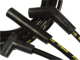 SUPER STOCK Spark Plug Wires for 1975-1976 Pontiac Firebird V8 black 8mm