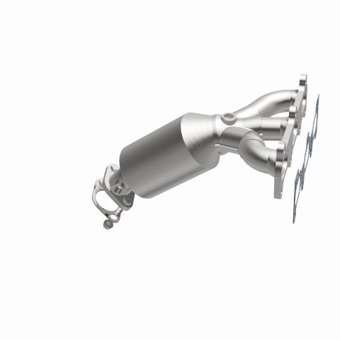 MagnaFlow direct-fit catalytic converter for 2005-2008 Kia 2.7L passenger side stainless steel Federal EPA compliant OBDII 50531