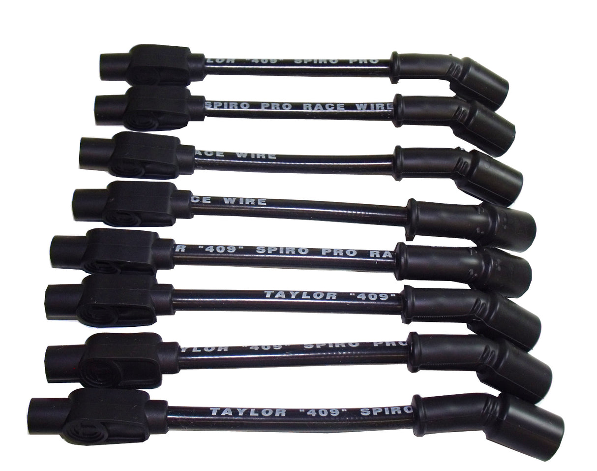 Spark Plug Wire Set Universal 10.4mm Silicone Spiro Pro 409 409 350 ohm/ft 79003