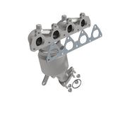MagnaFlow direct-fit catalytic converter for 1996-2000 Honda Civic stainless steel Federal EPA compliant OBDII 50602