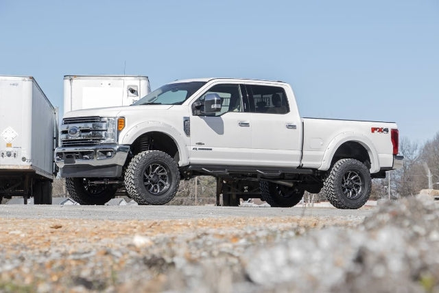 Fits Ford F-250/F-350 SD 4WD (2017-2022) 4.5" Lift Kit; FR D/S; M1; 50641