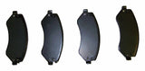 Jeep Semi-Metallic Gray Brake Pad Set - 5066427AA