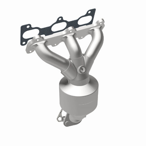 MagnaFlow direct-fit catalytic converter for 2005-2008 Kia 2.7L driver side stainless steel Federal EPA compliant OBDII 50675