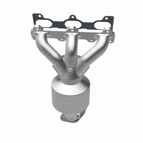 MagnaFlow direct-fit catalytic converter for 2005-2008 Kia 2.7L driver side stainless steel Federal EPA compliant OBDII 50675