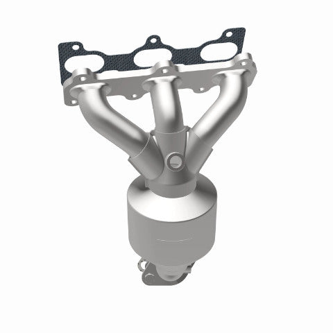 MagnaFlow direct-fit catalytic converter for 2005-2008 Kia 2.7L driver side stainless steel Federal EPA compliant OBDII 50675