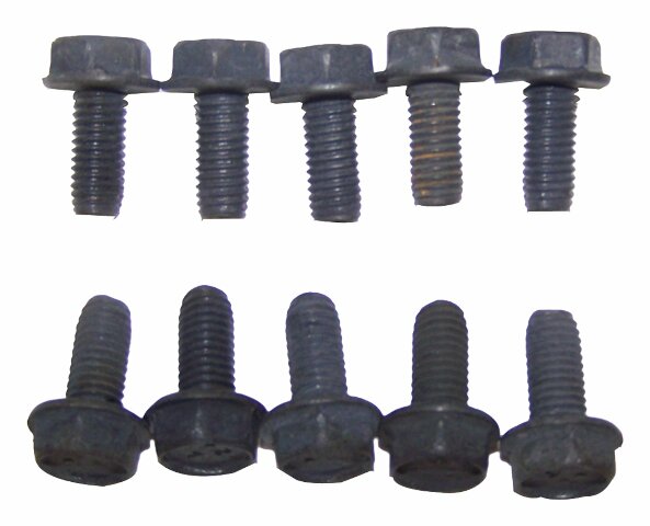 Metal Black Differential Cover Bolt Kit - 5069008AA steel 4x4 drivetrain