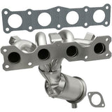 MagnaFlow direct-fit catalytic converter for 2006-2008 Hyundai Optima 2.4L stainless steel Federal EPA compliant OBDII 50708