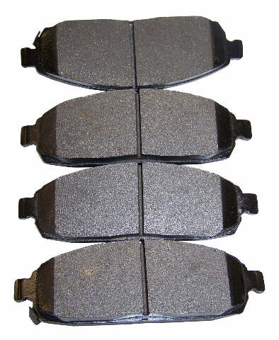 Jeep Semi-Metallic Black Brake Pad Set - 5080868AA