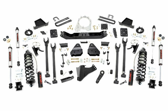 Fits Ford F-250/F-350 SD (17-22) 6" Lift Kit; Diesel; 4 Link; OVLD; 50856