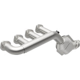 MagnaFlow direct-fit catalytic converter fits 1993-1995 Lincoln Mark VIII 4.6L and 1993-1995 Lin Mark VIII 4.6 driver side driver side 4.6 inch inlet/outlet stainless steel Federal